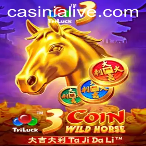 Discover the Excitement of 3CoinWildHorse: Casinia's Latest Gaming Adventure